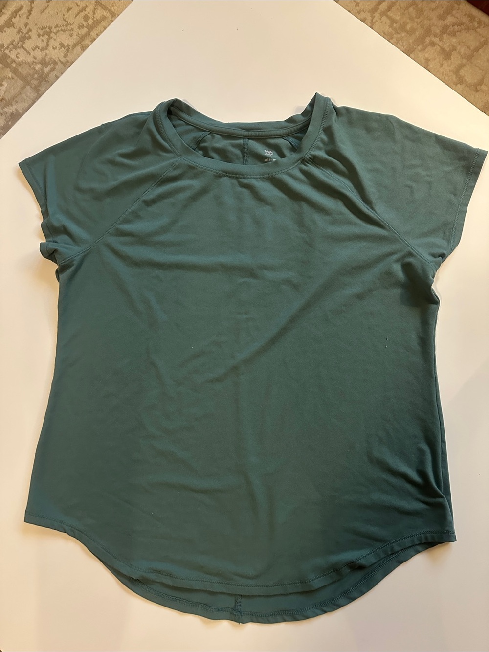 all in motion Women's Short Sleeve Tee in Sage